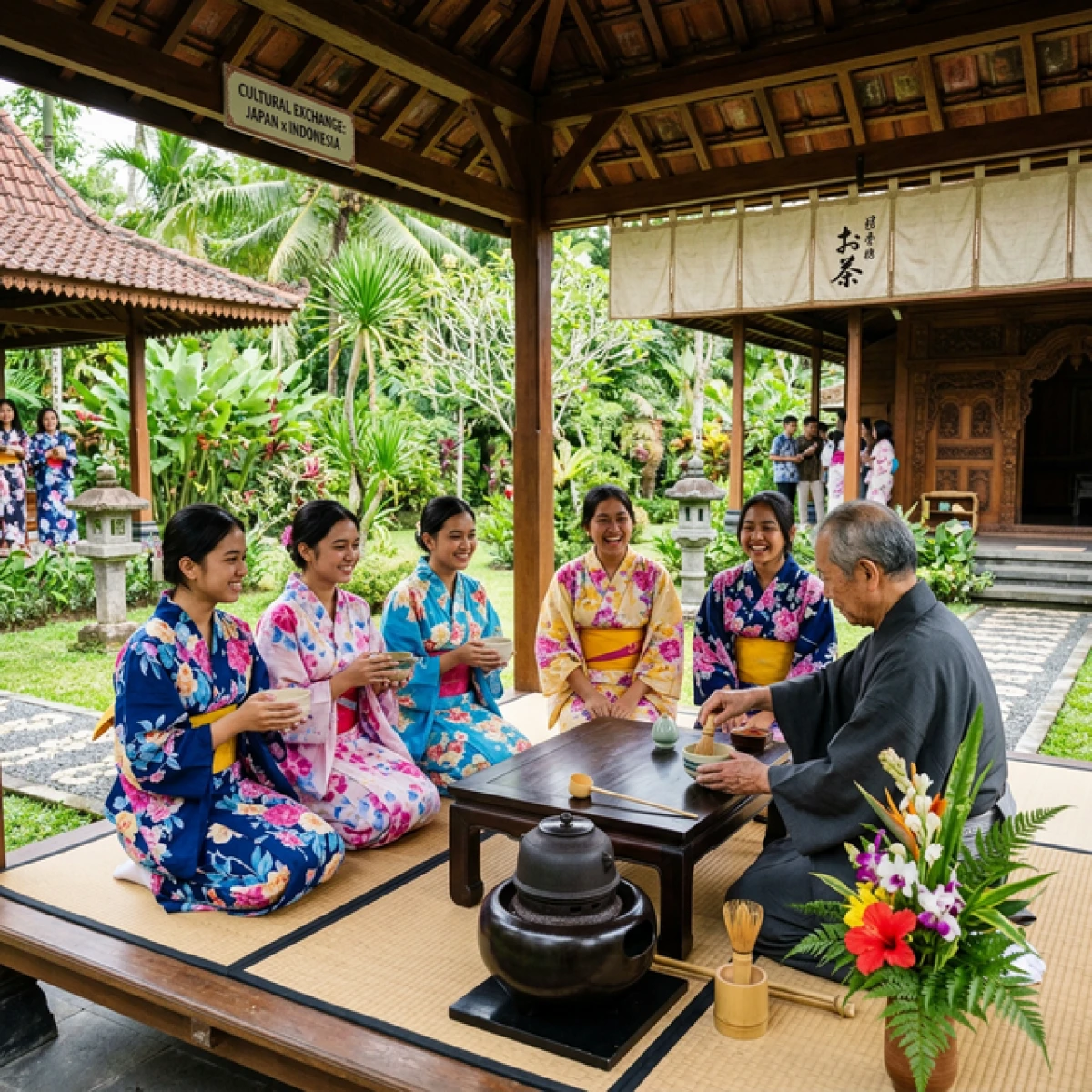 Memahami Budaya Jepang Melalui Workshop Sado dan Yukata