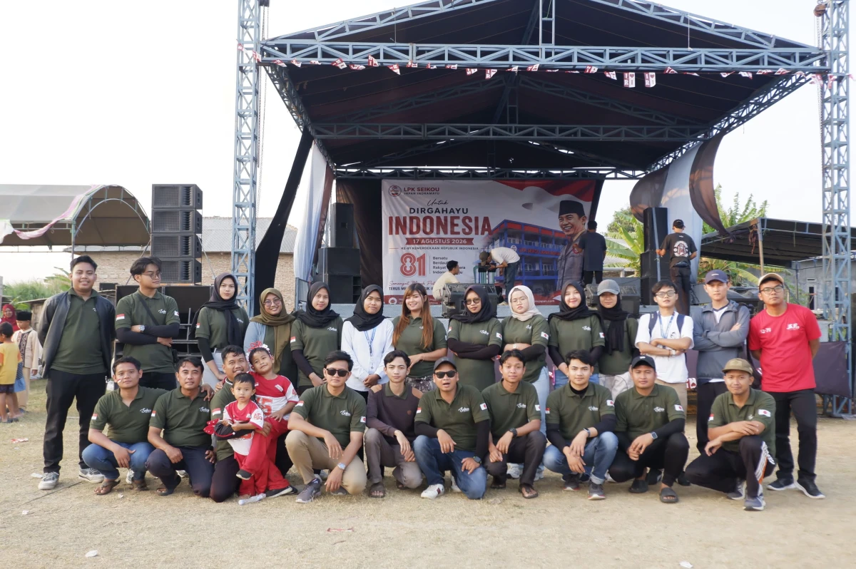 Bukan Cuma Lomba! HUT RI ke-81 di LPK Seikou Pecah Banget!